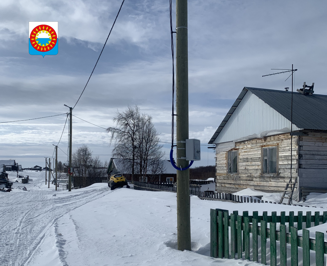 В деревне Каменка построена ЛЭП